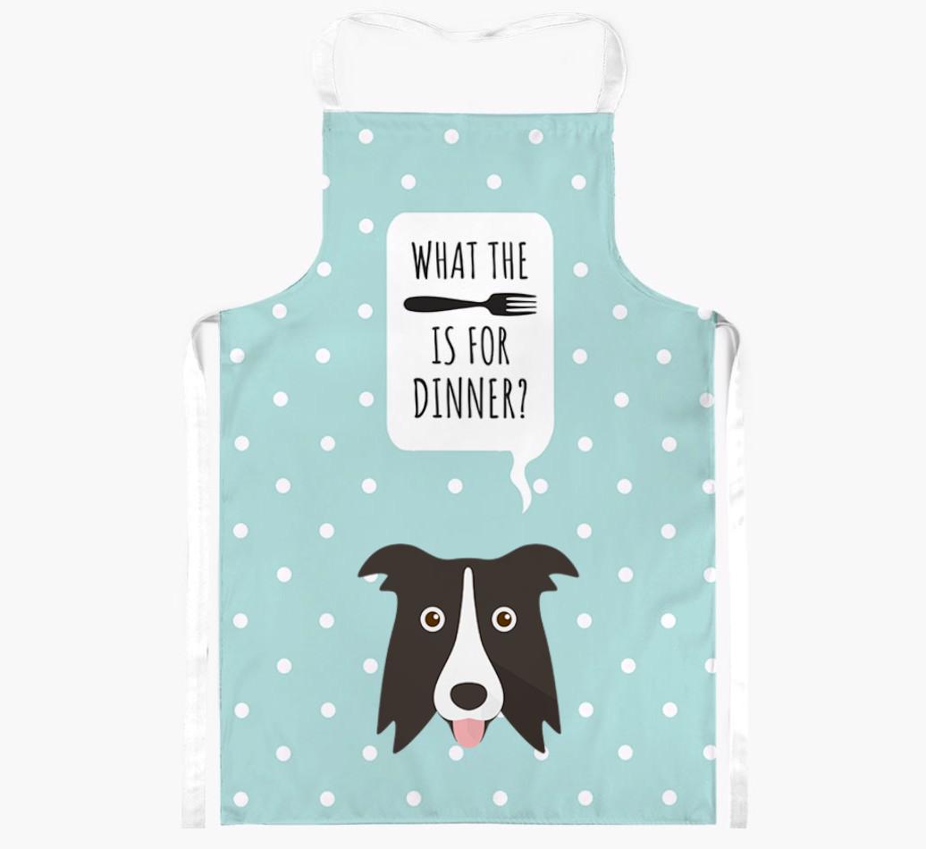 What's for Dinner: Personalized {breedFullName} Apron