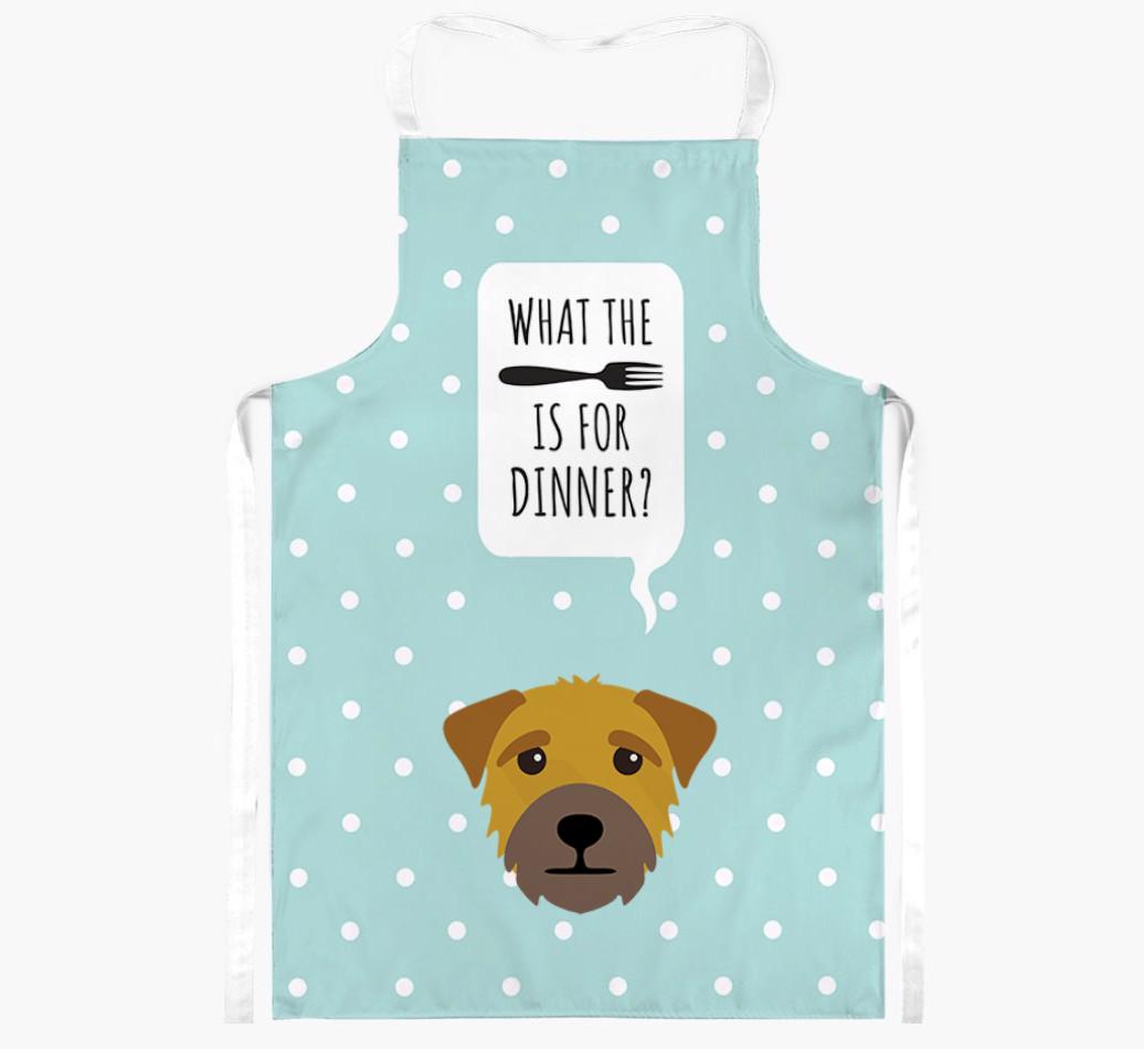 What's for Dinner: Personalized {breedFullName} Apron