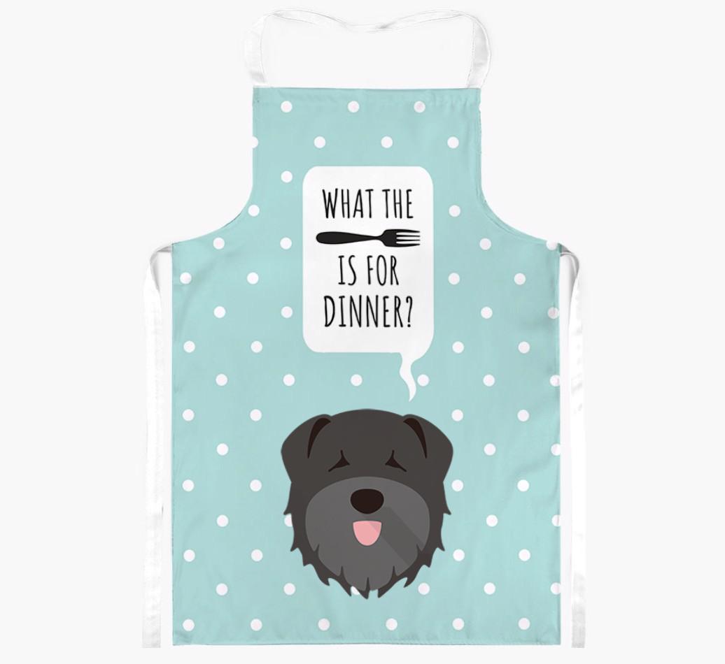 What's for Dinner: Personalized {breedFullName} Apron