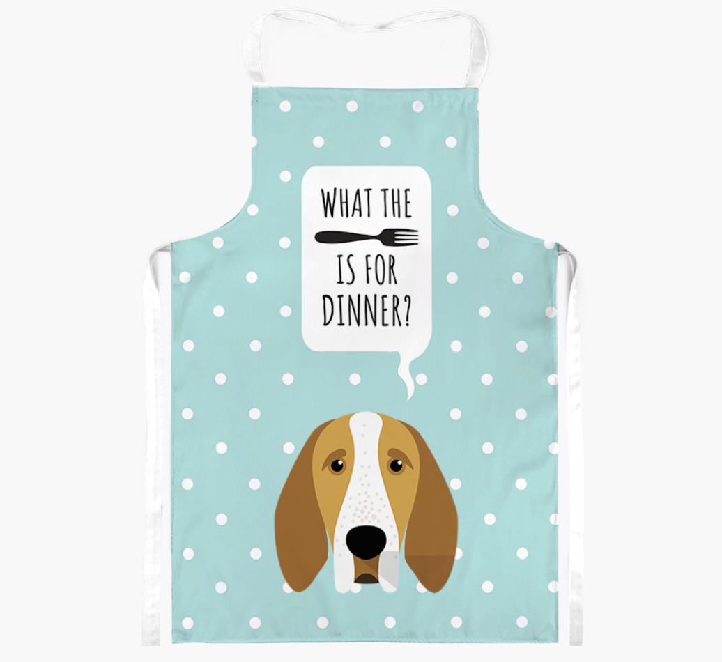 What's for Dinner: Personalized {breedFullName} Apron