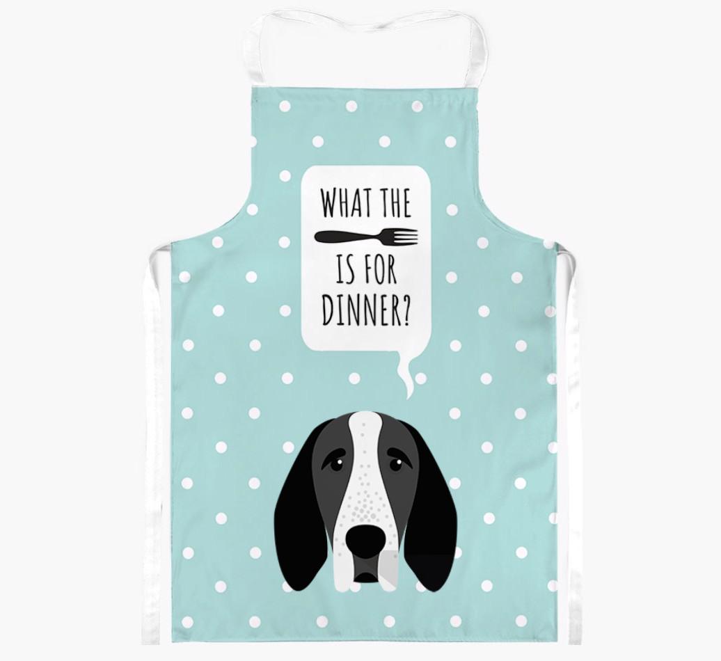 What's for Dinner: Personalized {breedFullName} Apron
