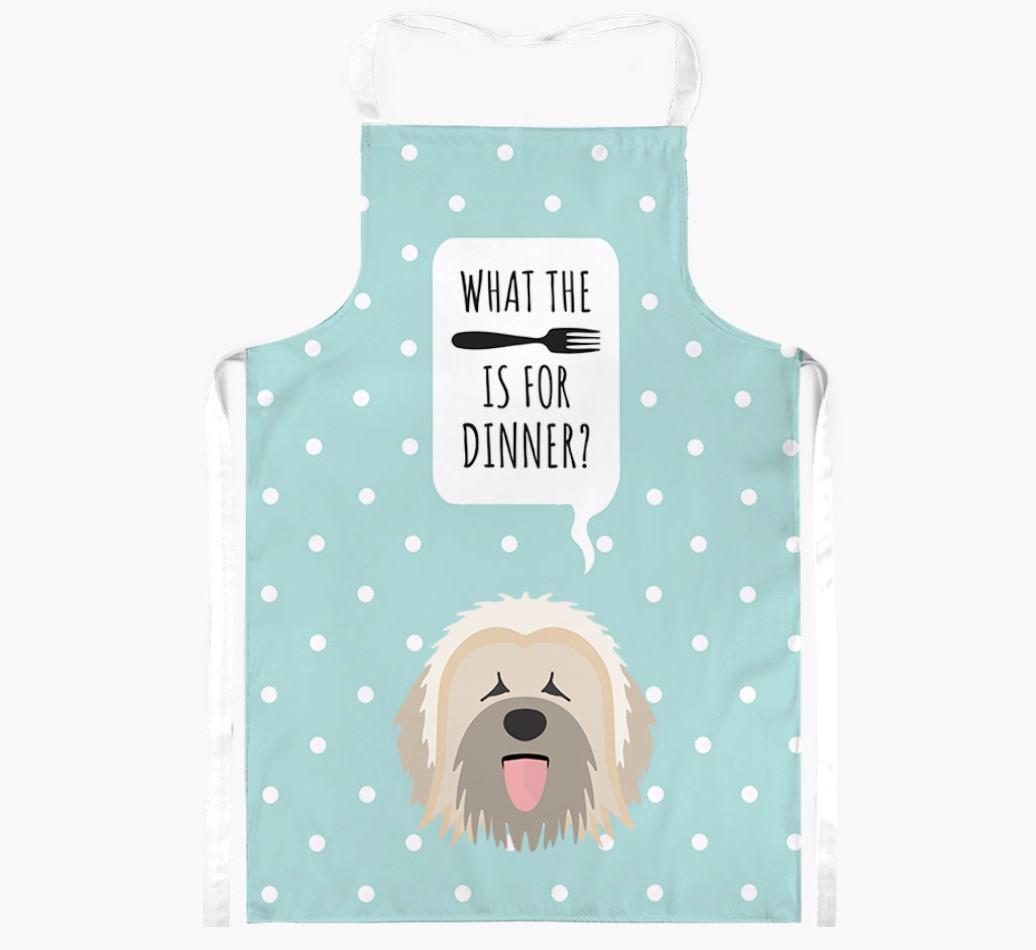 What's for Dinner: Personalized {breedFullName} Apron