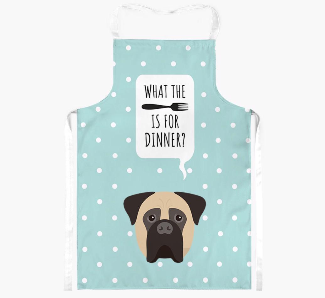 What's for Dinner: Personalized {breedFullName} Apron