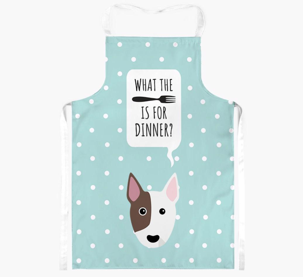 What's for Dinner: Personalized {breedFullName} Apron