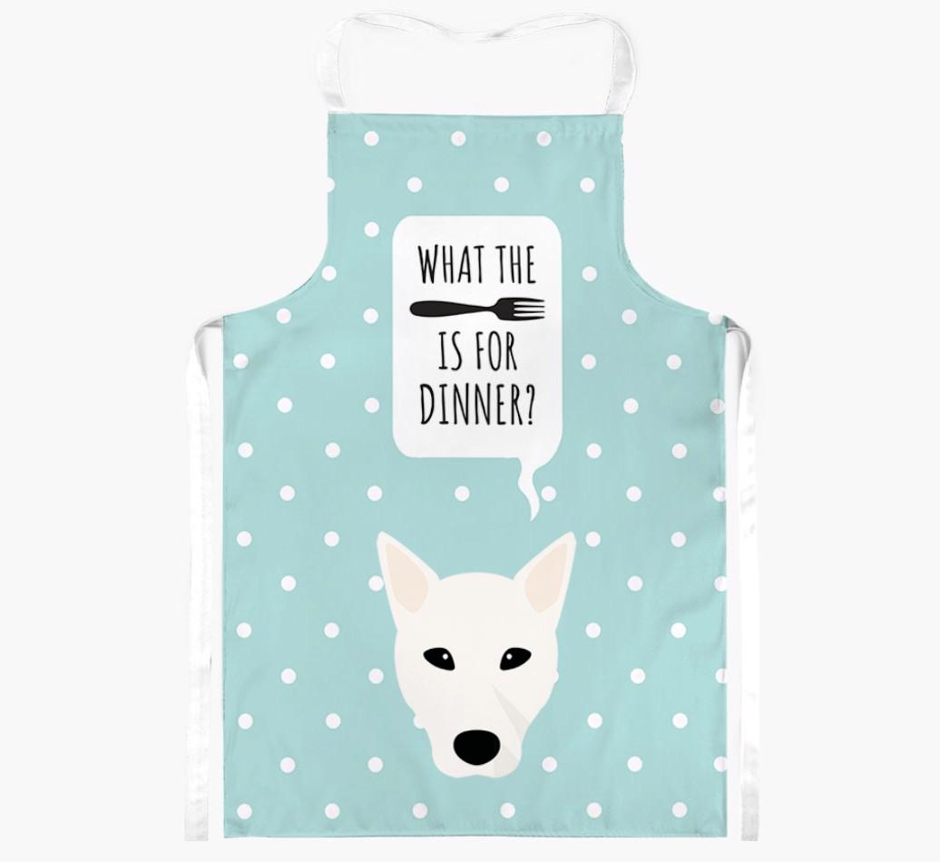 What's for Dinner: Personalized {breedFullName} Apron