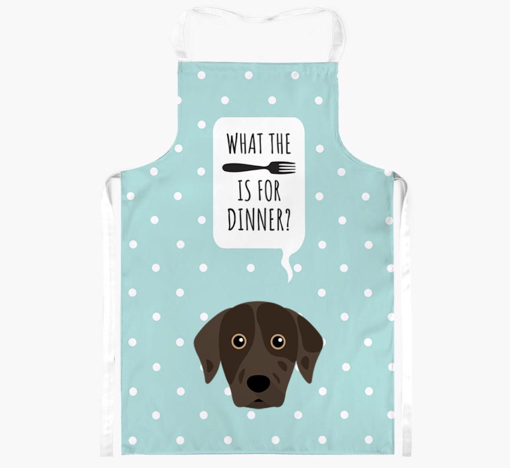What's for Dinner: Personalized {breedFullName} Apron