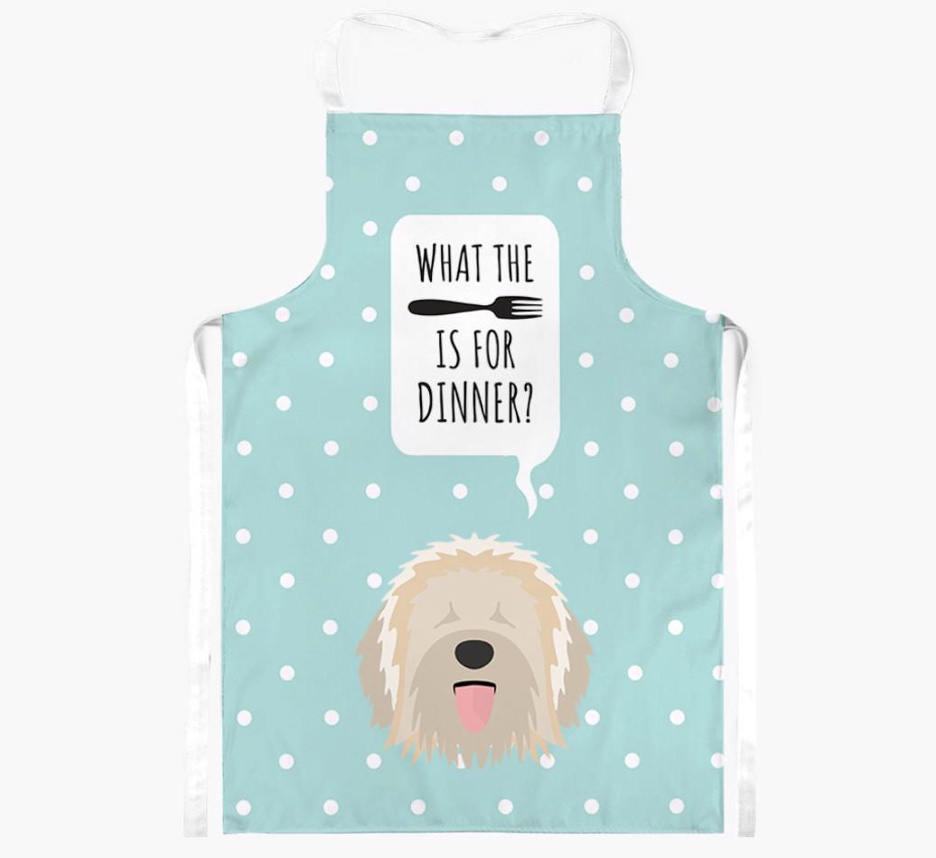 What's for Dinner: Personalized {breedFullName} Apron