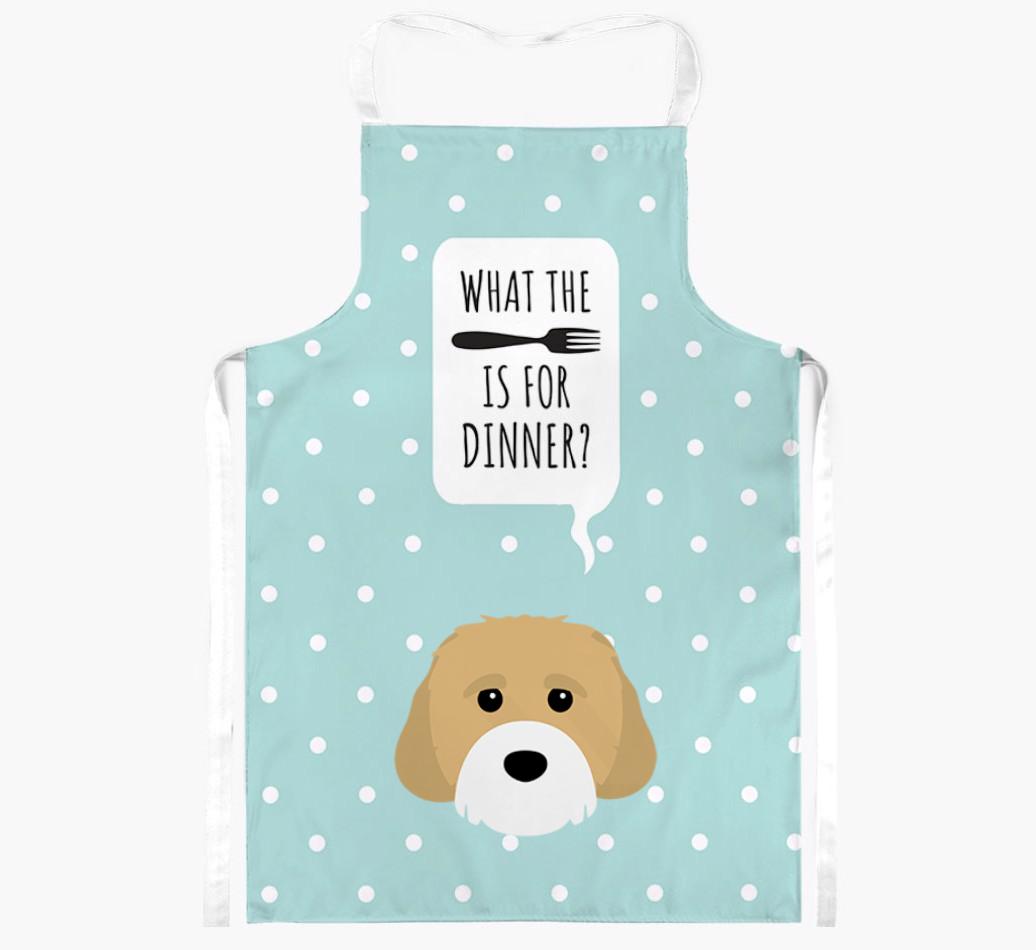 What's for Dinner: Personalized {breedFullName} Apron