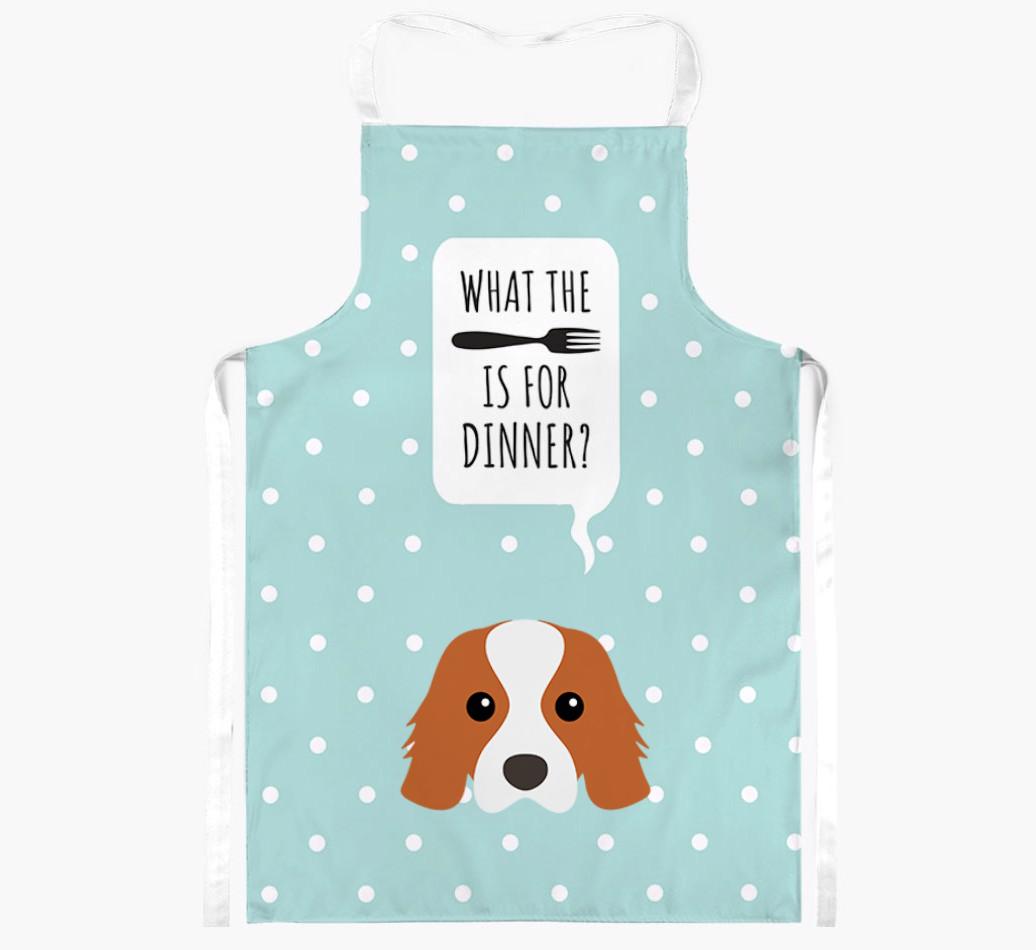 What's for Dinner: Personalized {breedFullName} Apron
