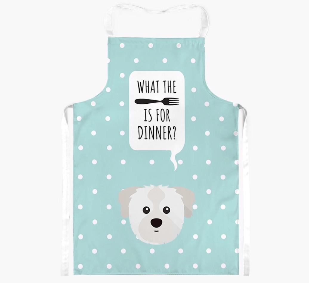 What's for Dinner: Personalized {breedFullName} Apron