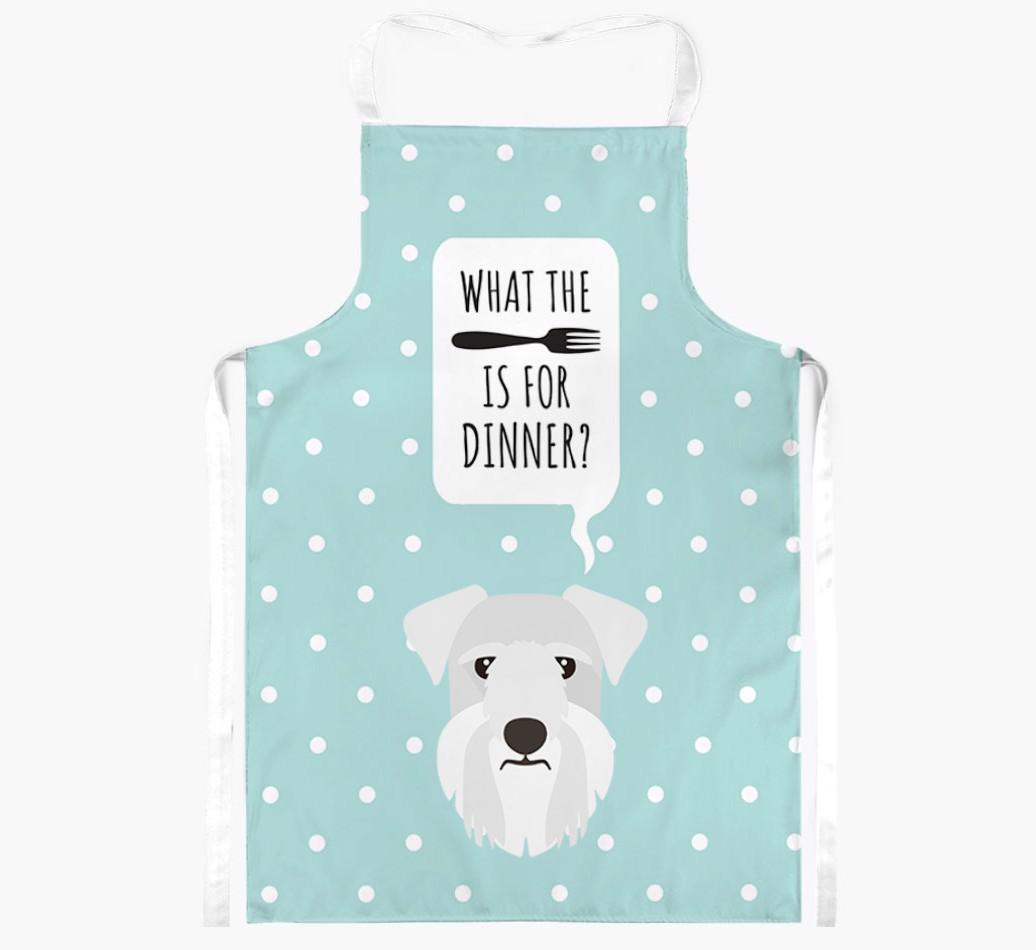 What's for Dinner: Personalized {breedFullName} Apron