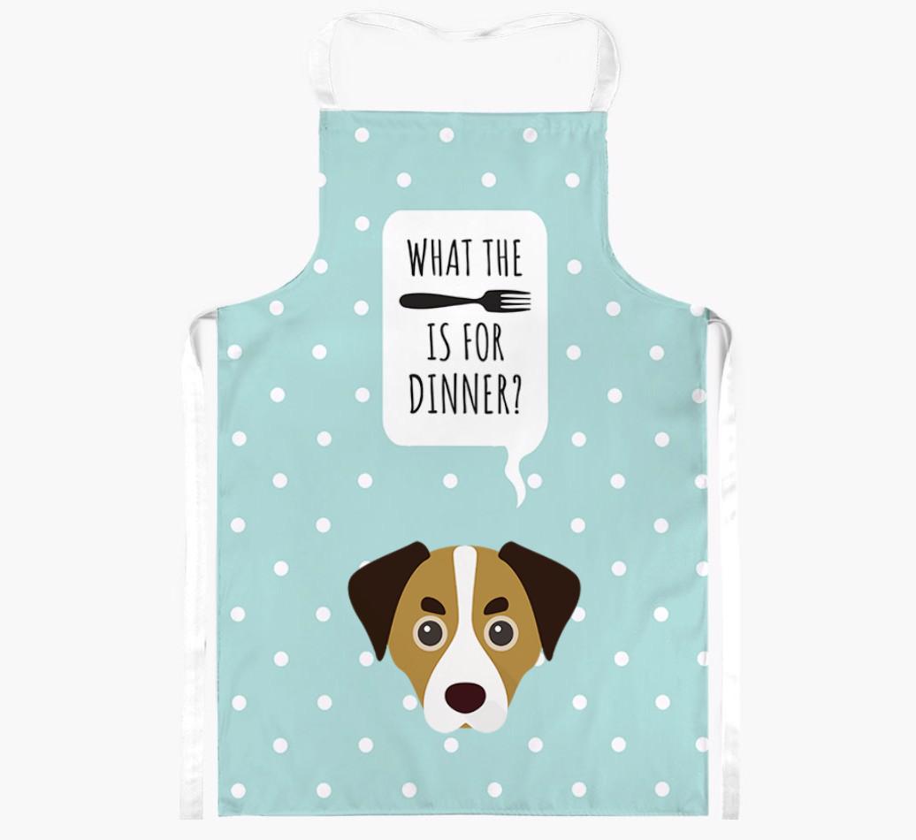 What's for Dinner: Personalized {breedFullName} Apron