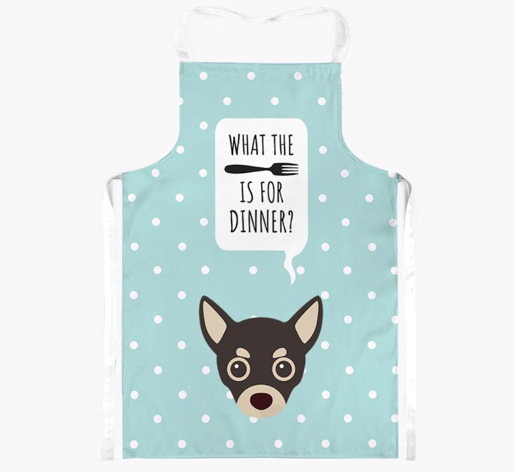 What's for Dinner: Personalized {breedFullName} Apron