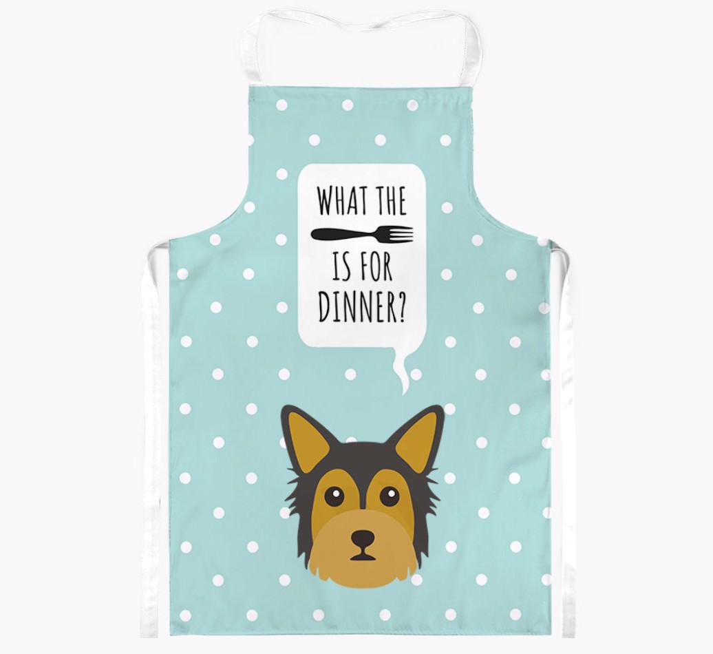 What's for Dinner: Personalized {breedFullName} Apron