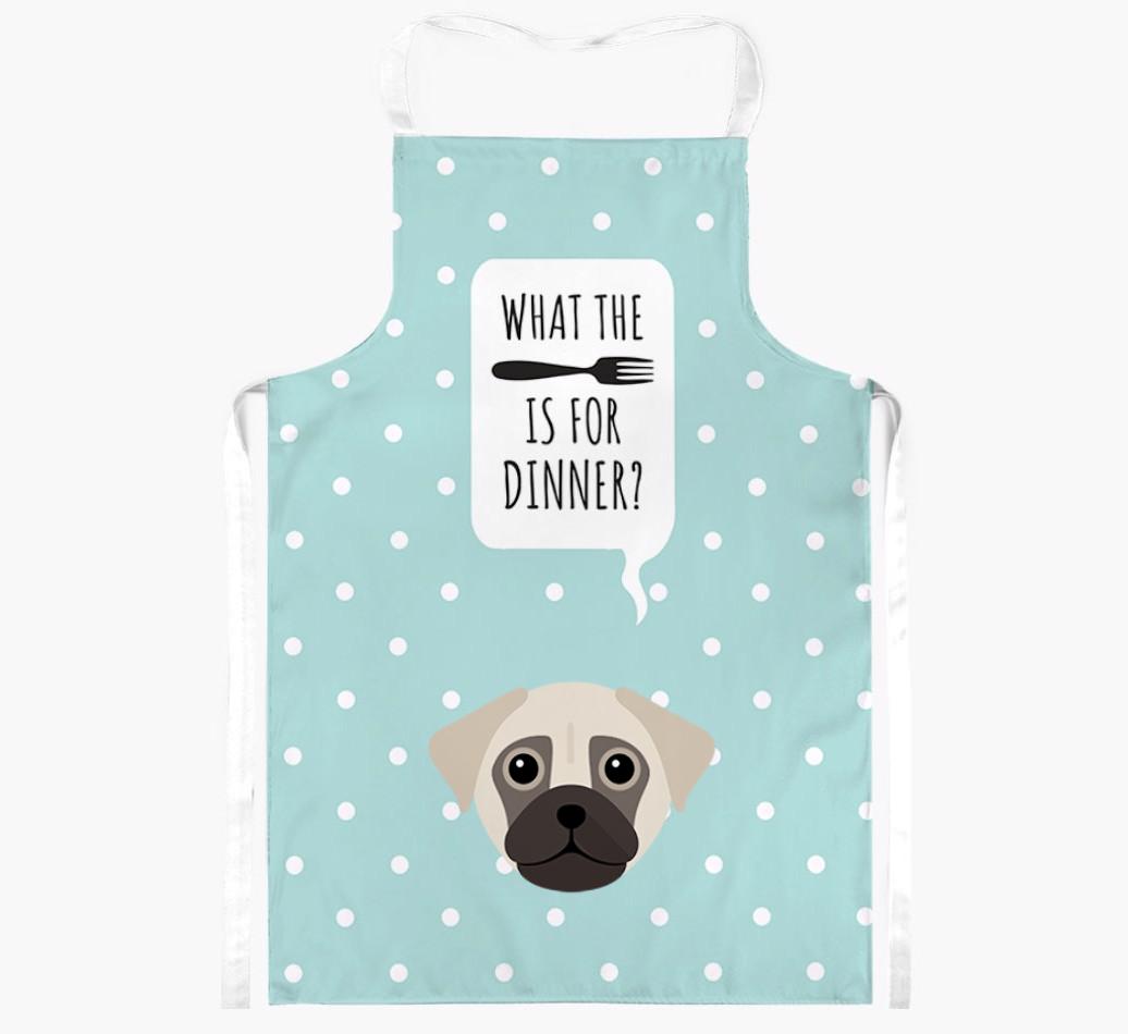 What's for Dinner: Personalized {breedFullName} Apron