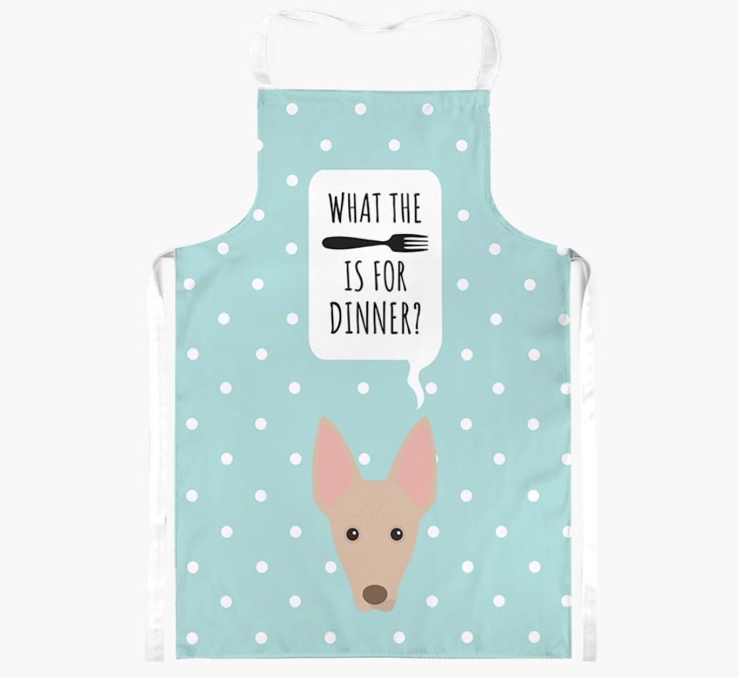What's for Dinner: Personalized {breedFullName} Apron