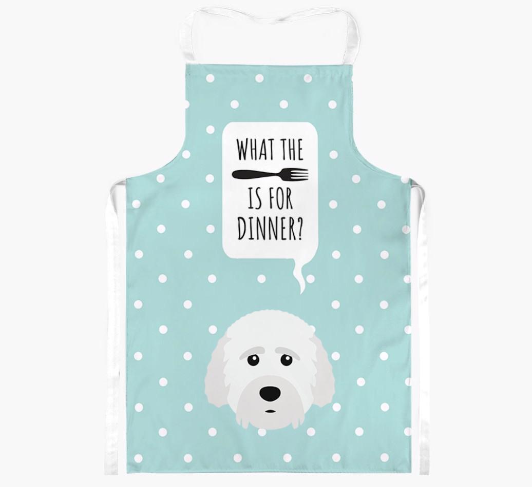 What's for Dinner: Personalized {breedFullName} Apron