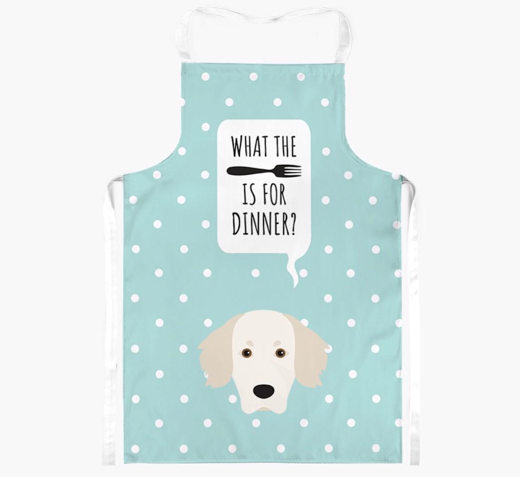 What's for Dinner: Personalized {breedFullName} Apron