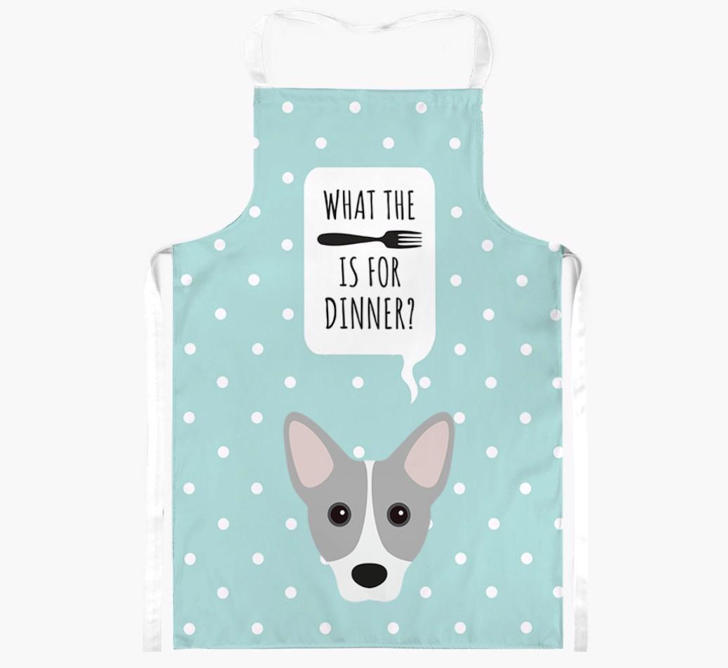 What's for Dinner: Personalized {breedFullName} Apron