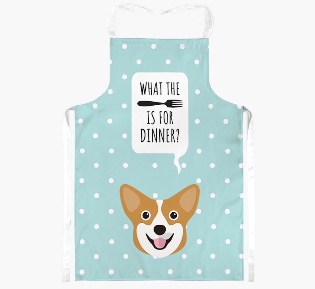 What's for Dinner: Personalized {breedFullName} Apron