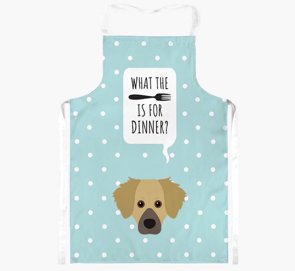What's for Dinner: Personalized {breedFullName} Apron
