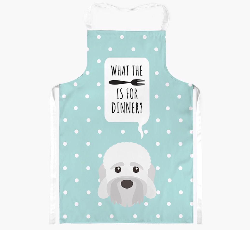 What's for Dinner: Personalized {breedFullName} Apron