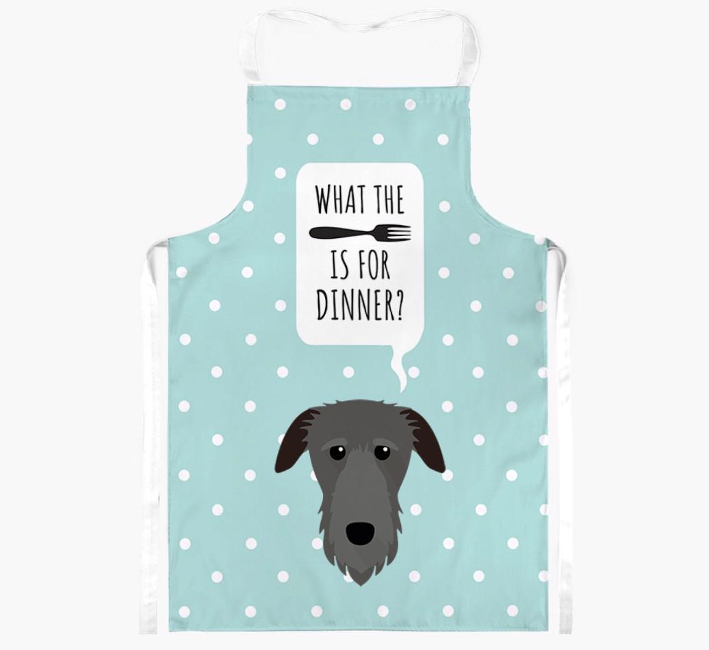 What's for Dinner: Personalized {breedFullName} Apron