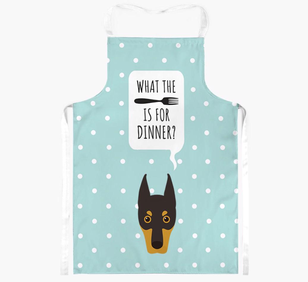 What's for Dinner: Personalized {breedFullName} Apron