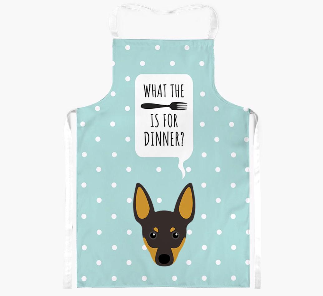 What's for Dinner: Personalized {breedFullName} Apron