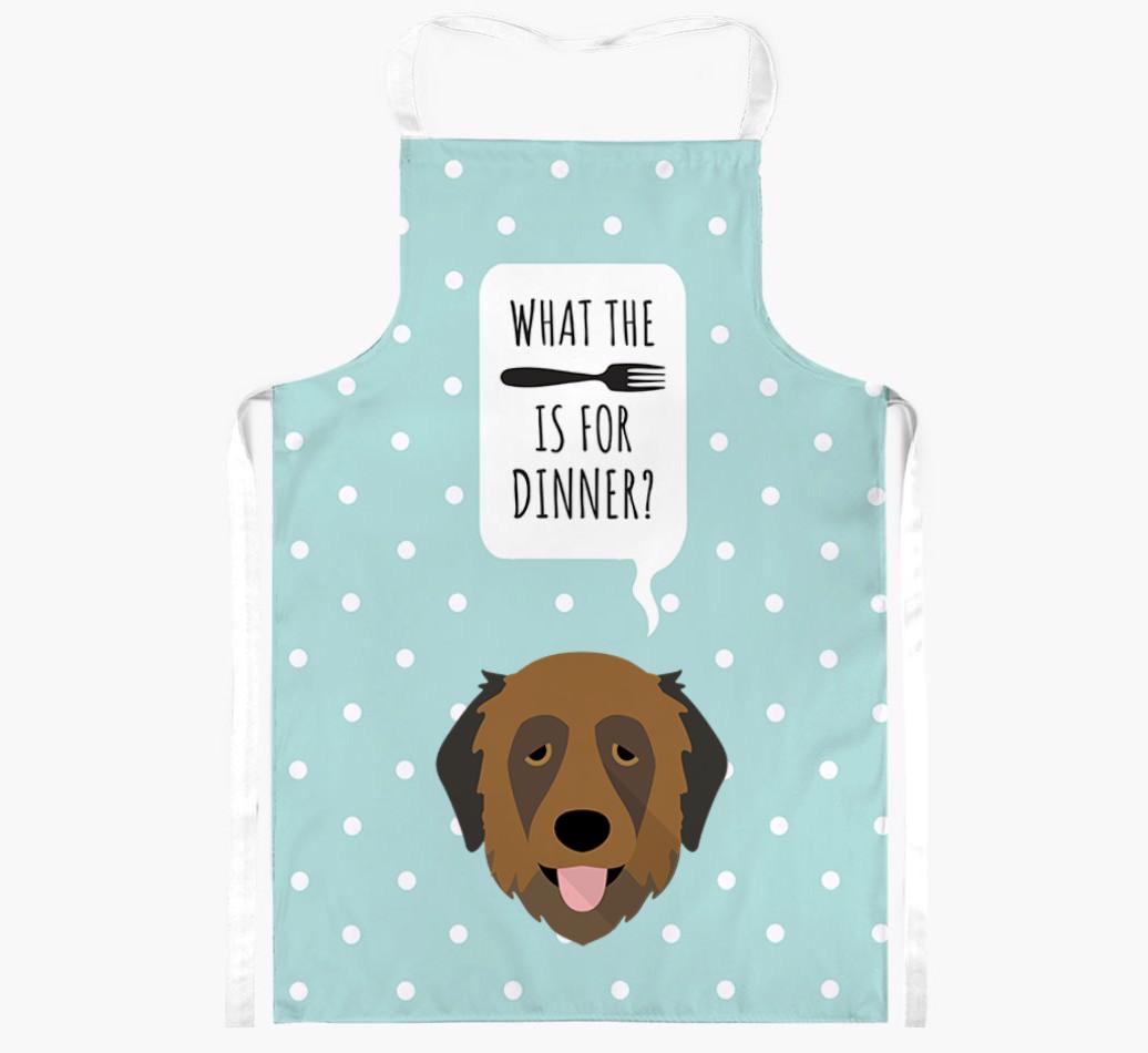 What's for Dinner: Personalized {breedFullName} Apron