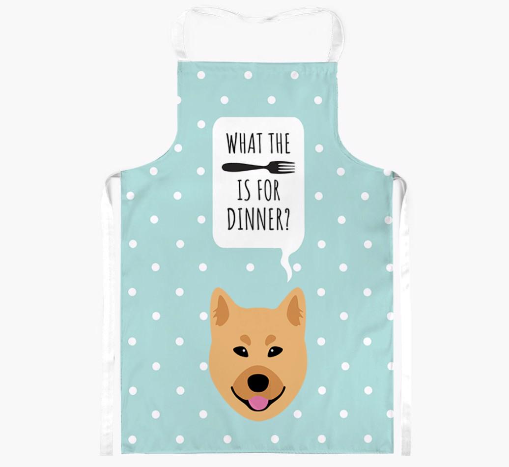 What's for Dinner: Personalized {breedFullName} Apron