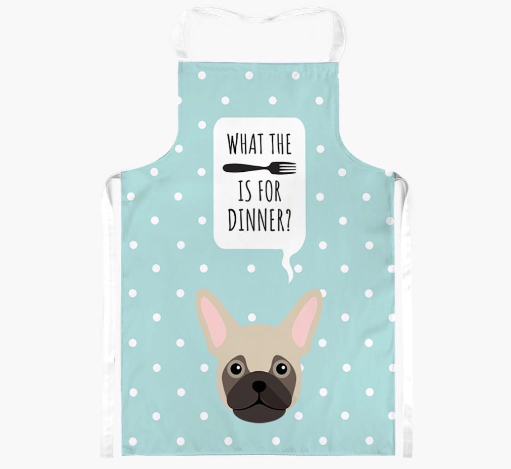 What's for Dinner: Personalized {breedFullName} Apron