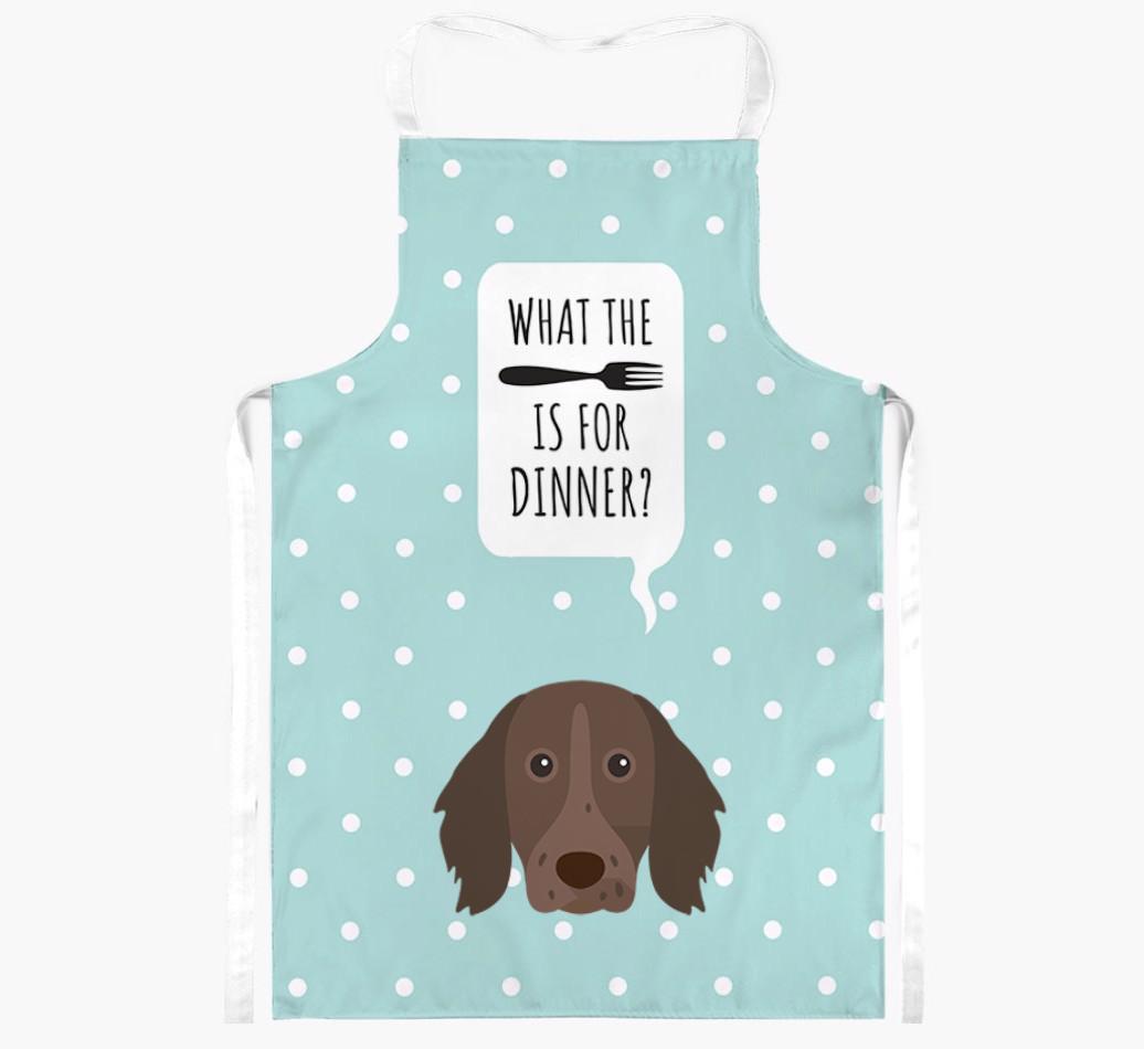 What's for Dinner: Personalized {breedFullName} Apron