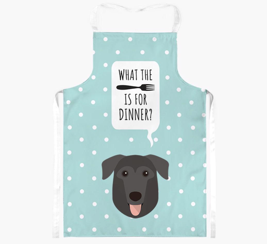 What's for Dinner: Personalized {breedFullName} Apron