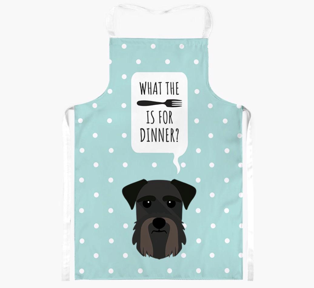 What's for Dinner: Personalized {breedFullName} Apron