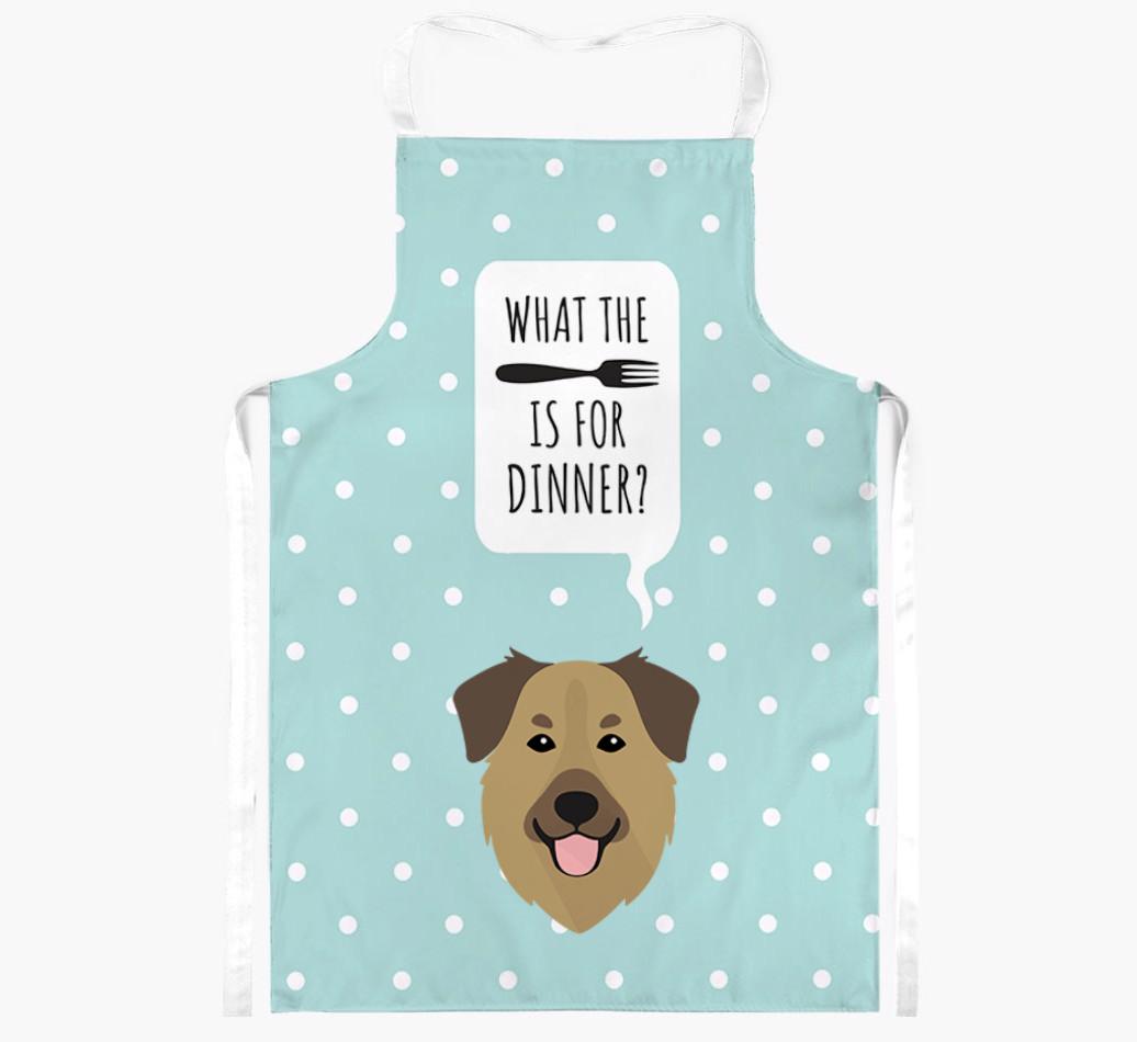 What's for Dinner: Personalized {breedFullName} Apron