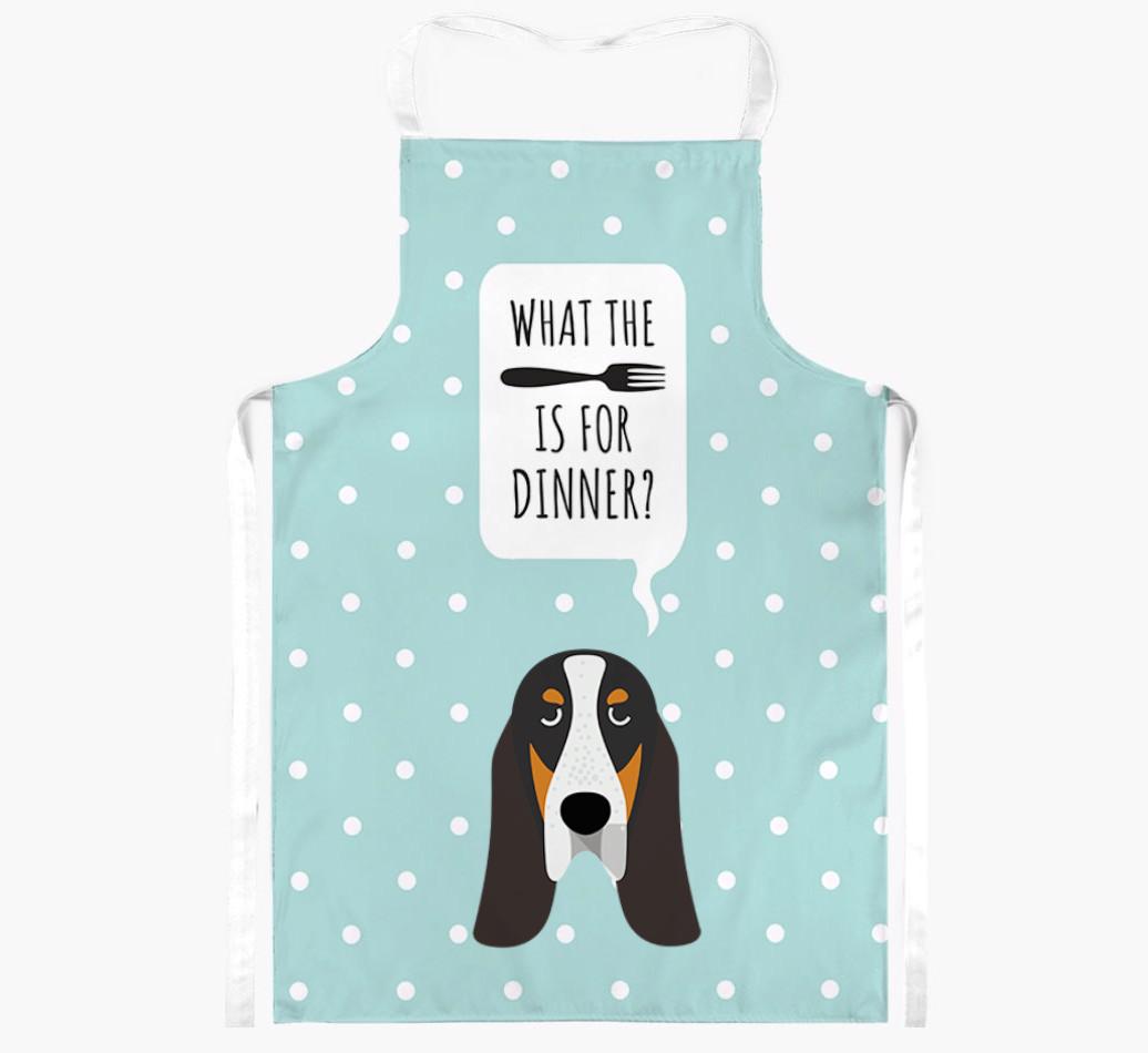What's for Dinner: Personalized {breedFullName} Apron