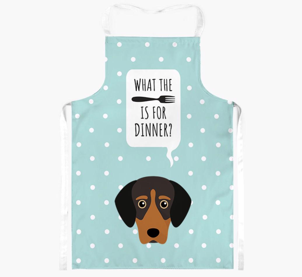 What's for Dinner: Personalized {breedFullName} Apron