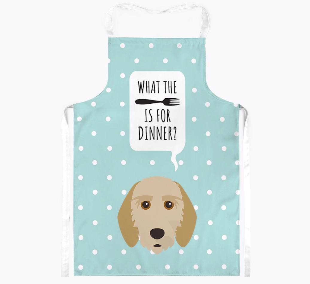 What's for Dinner: Personalized {breedFullName} Apron