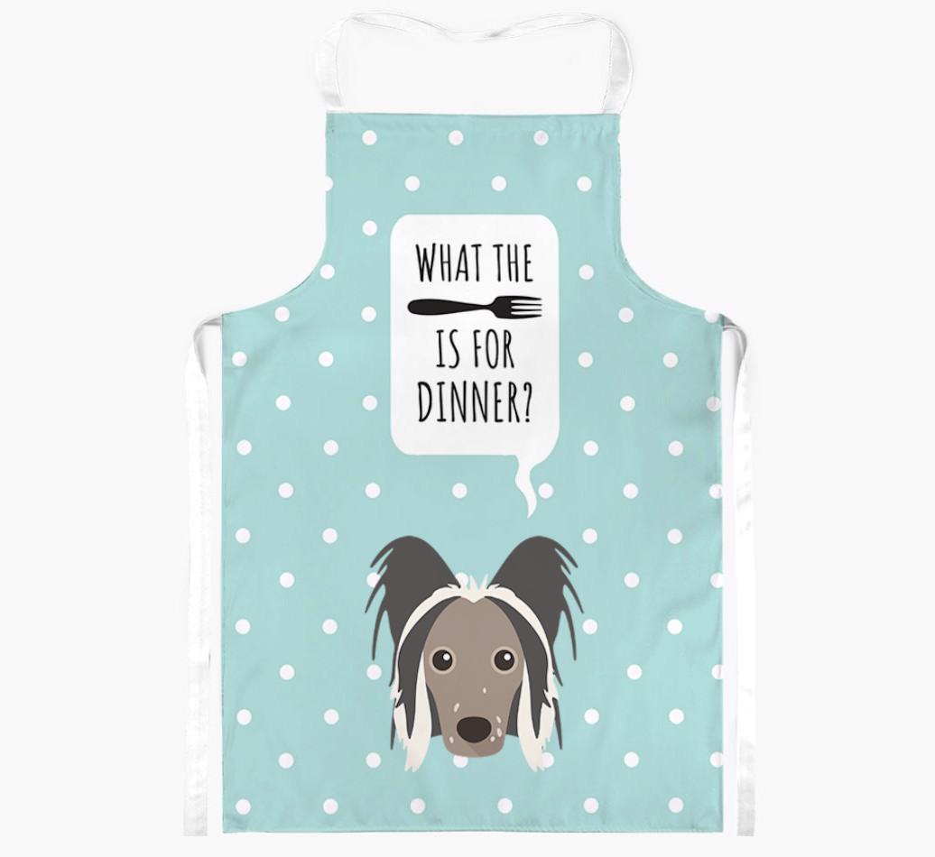 What's for Dinner: Personalized {breedFullName} Apron