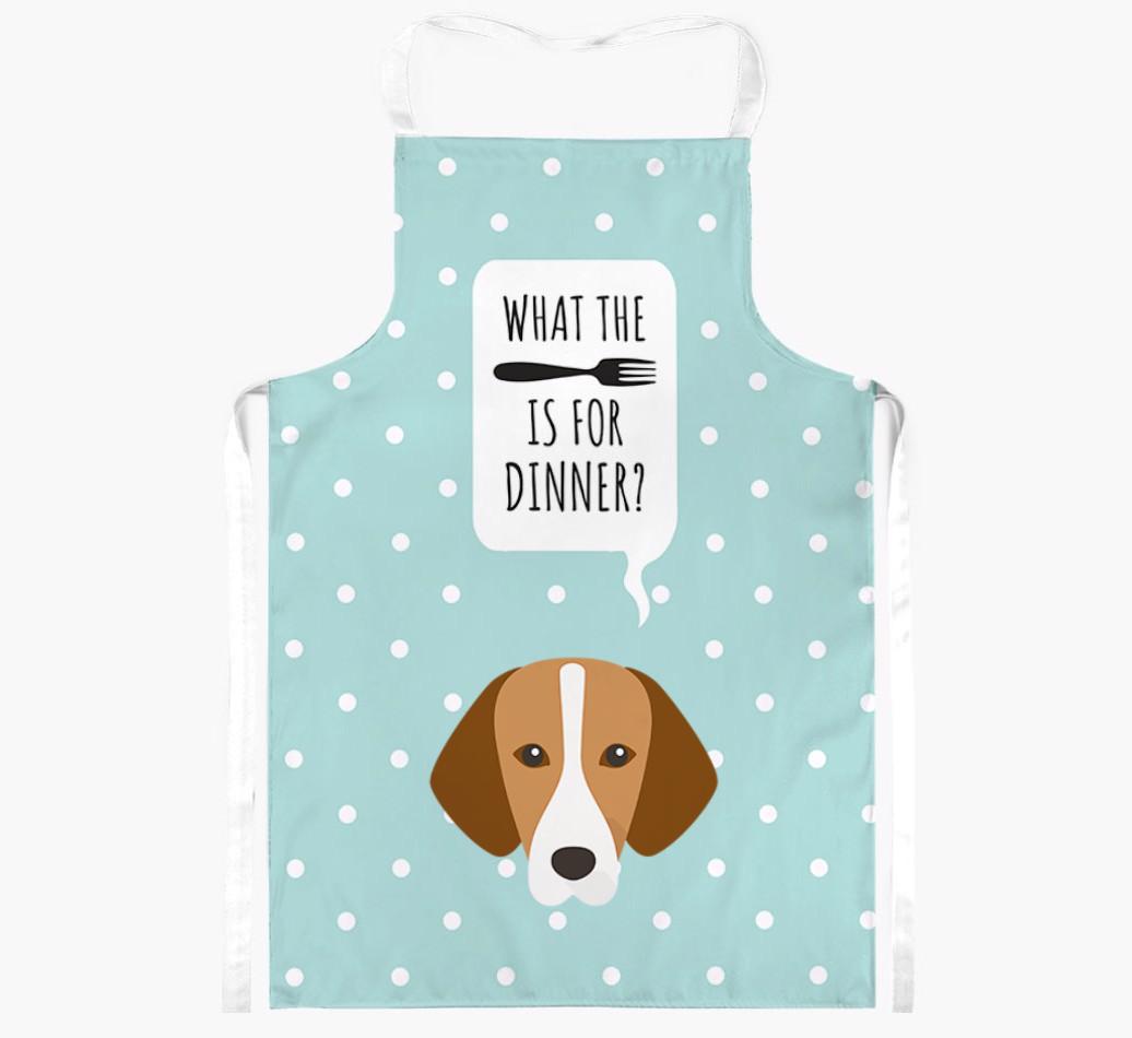 What's for Dinner: Personalized {breedFullName} Apron