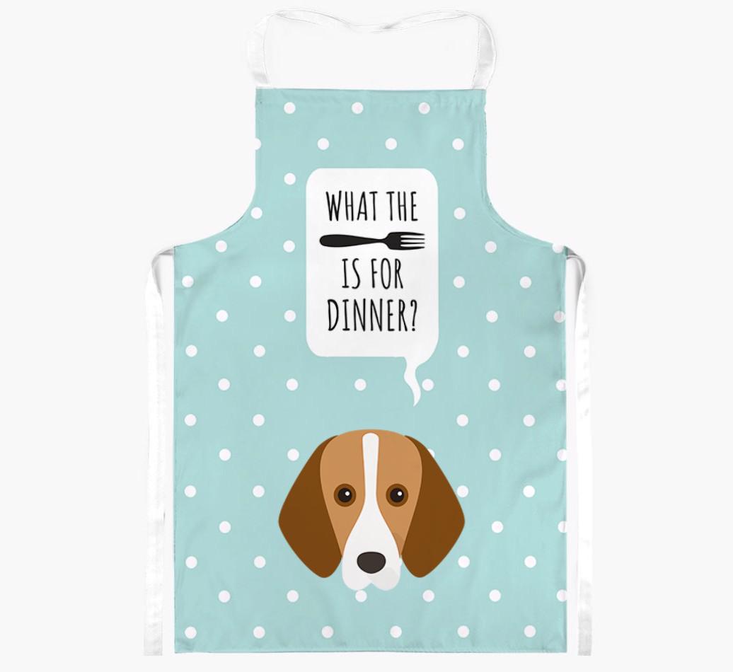 What's for Dinner: Personalized {breedFullName} Apron