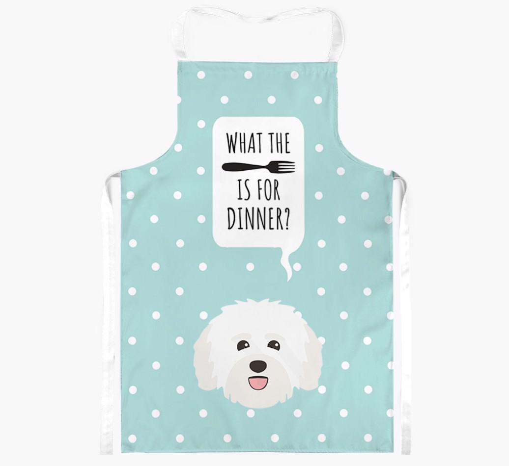 What's for Dinner: Personalized {breedFullName} Apron