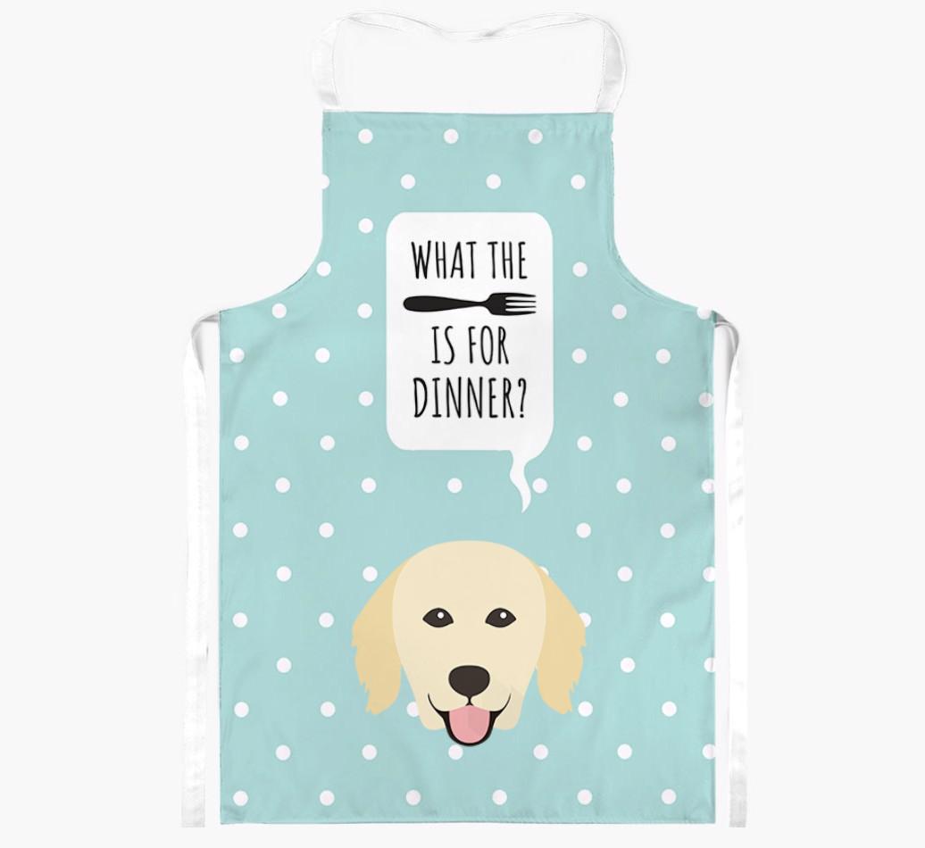 What's for Dinner: Personalized {breedFullName} Apron