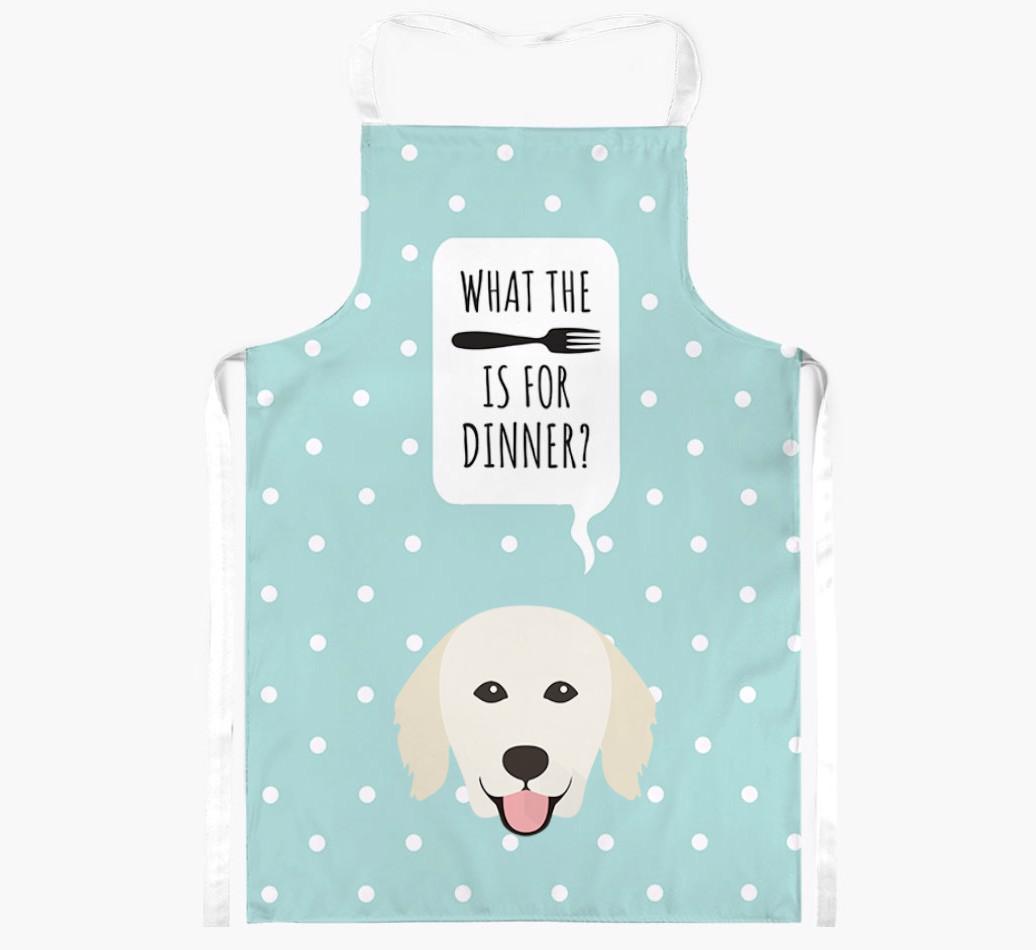 What's for Dinner: Personalized {breedFullName} Apron