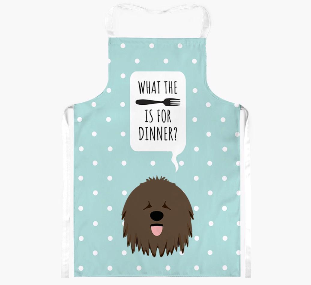 What's for Dinner: Personalized {breedFullName} Apron