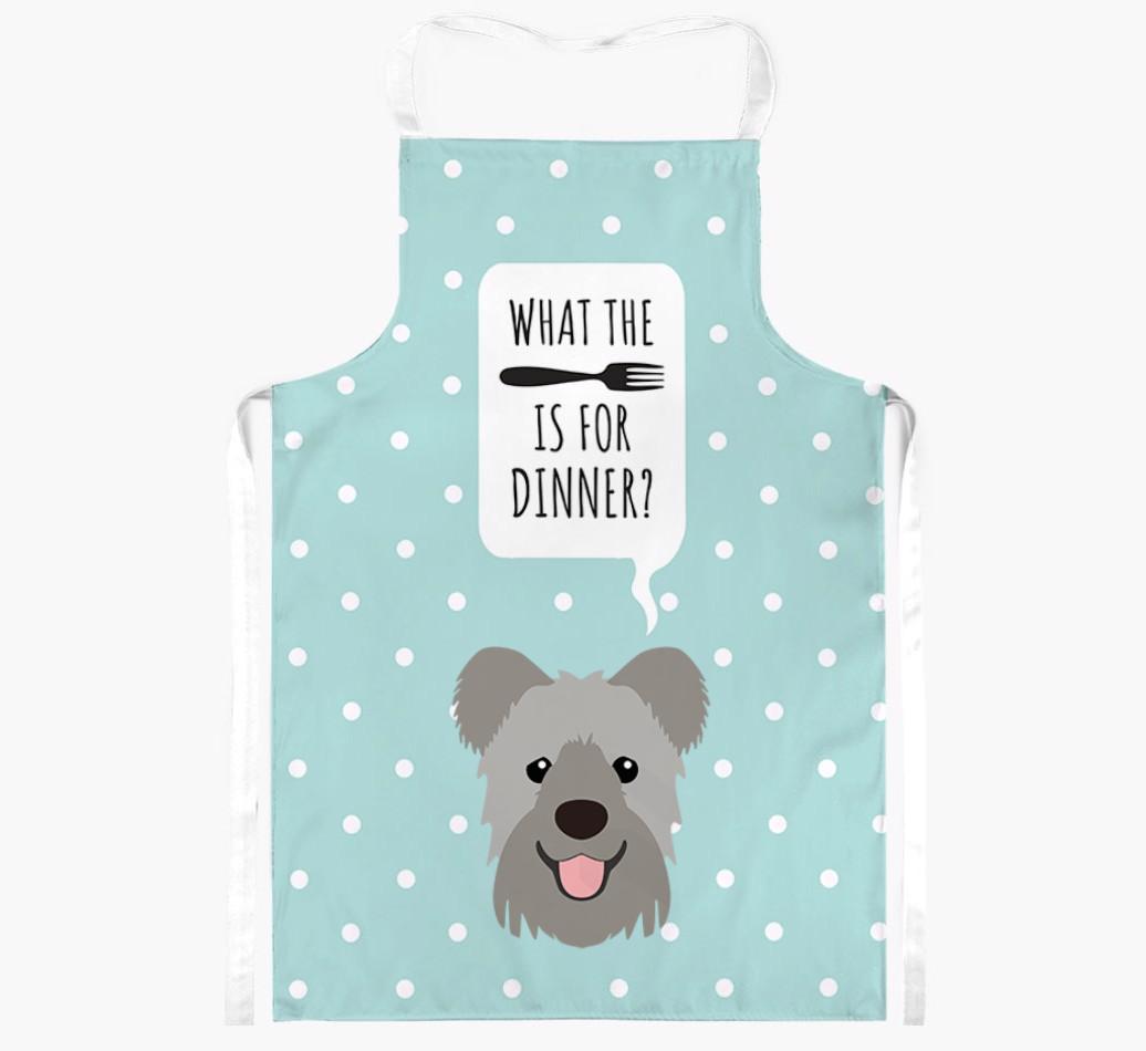 What's for Dinner: Personalized {breedFullName} Apron