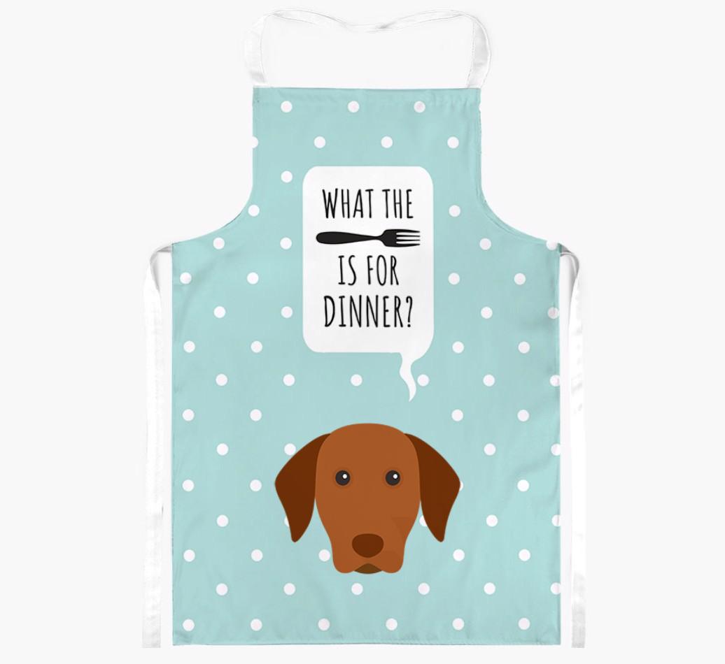 What's for Dinner: Personalised {breedFullName} Apron