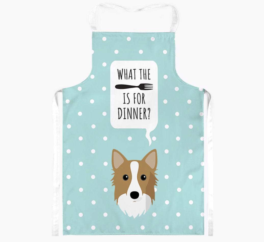 What's for Dinner: Personalized {breedFullName} Apron