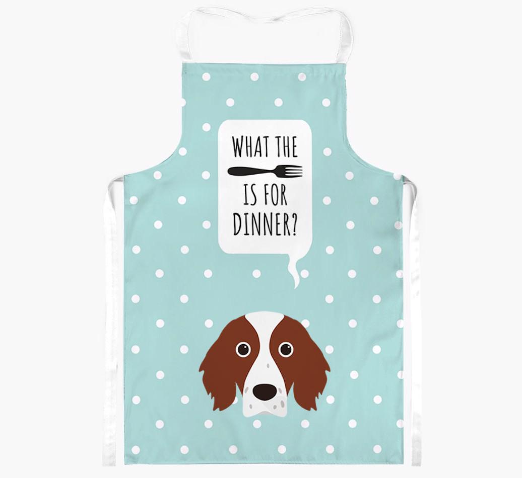 What's for Dinner: Personalized {breedFullName} Apron